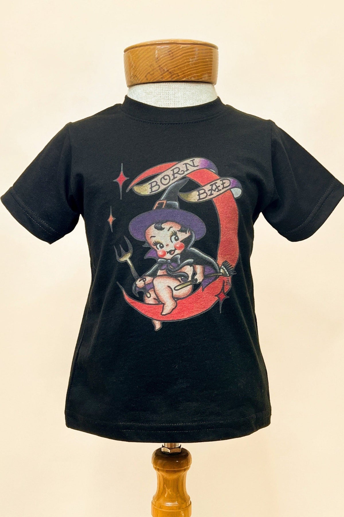 Born Bad Baby, Kids Tee size NB, 6M, 2T, 3T, 4T, 5/6T