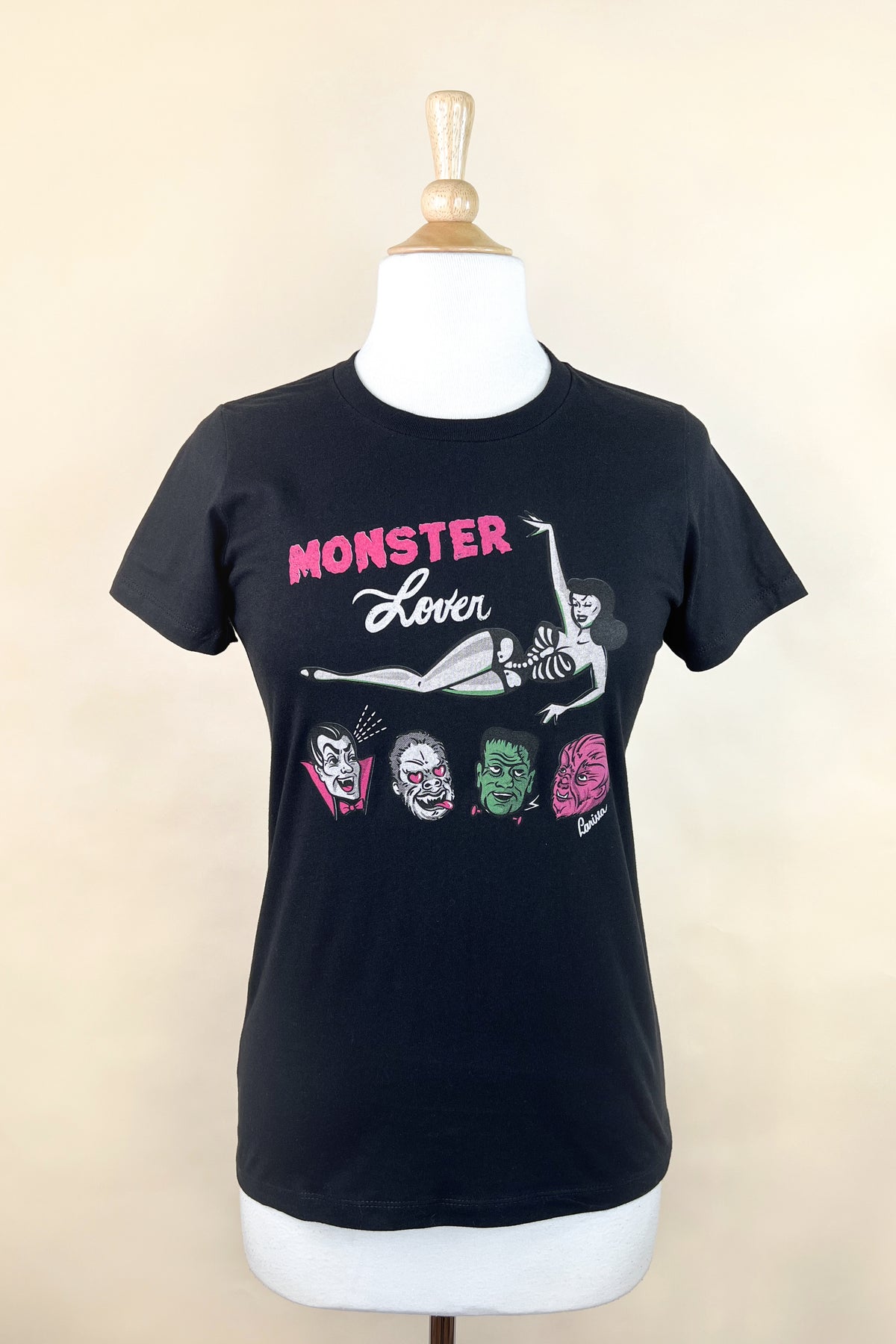Monster Lover Graphic T-shirt in Black | Mischief Made