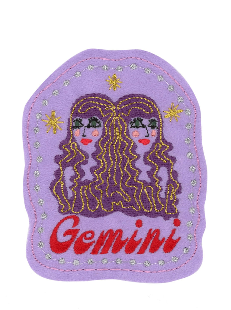 Gemini Astrology Iron-On Patch