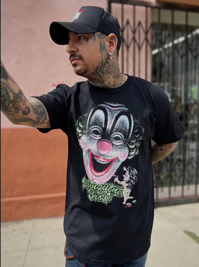 Clown For You Tee Men's in Black by Delinquent Bros