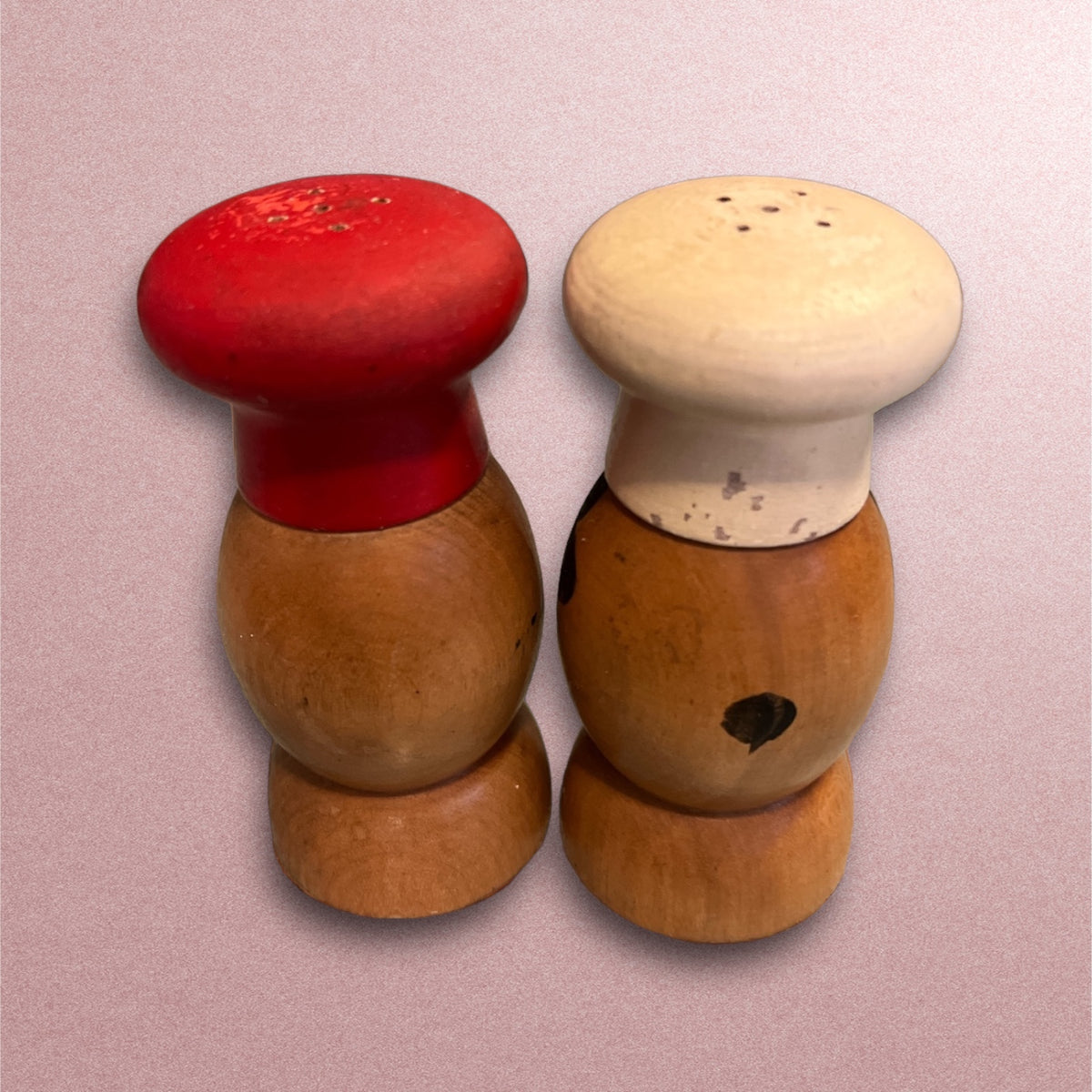 Vintage Wood Chef Salt and Pepper Shakers | Mischief Made