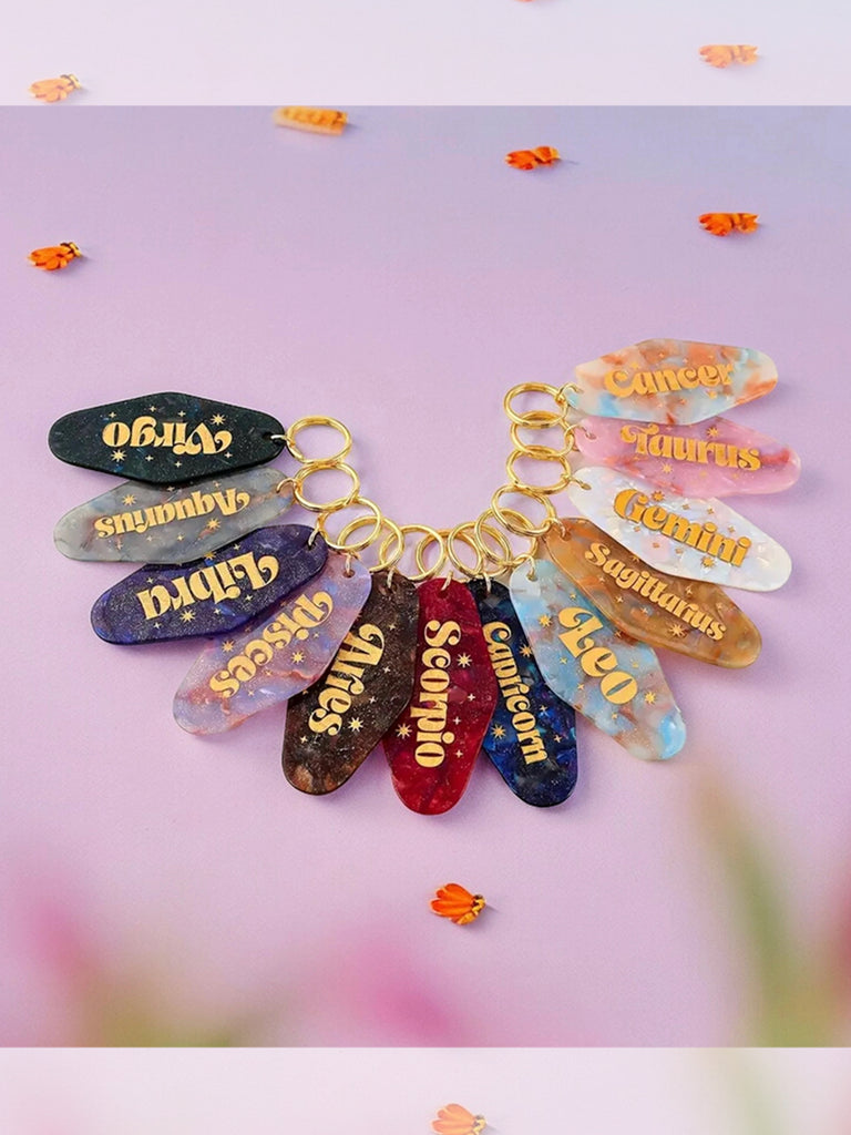 Cancer Star Sign Key Rings Zodiac sign keychains 60 photos - Astrologytoyou.com