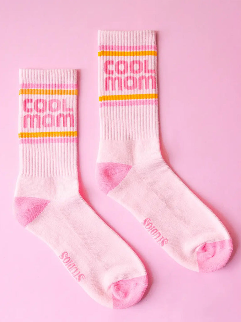 Cool Mom Ribbed Crew Socks