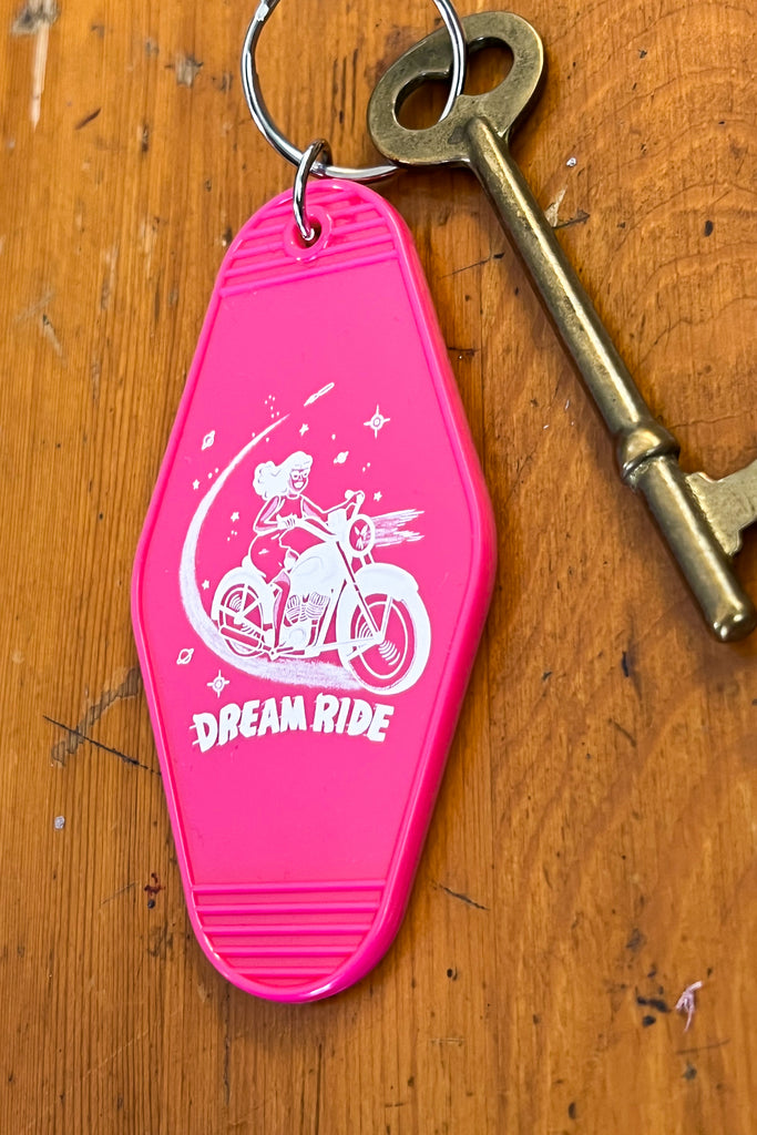 Dream Ride Keychain in Pink