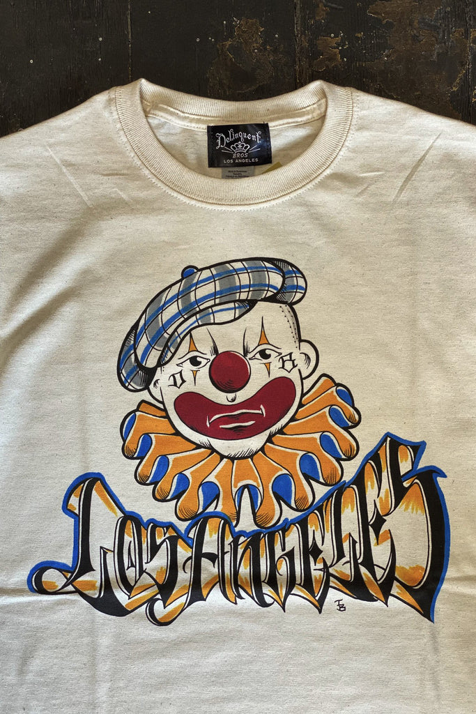 Nothin' to Laugh at Tee Men's in Natural by Delinquent Bros