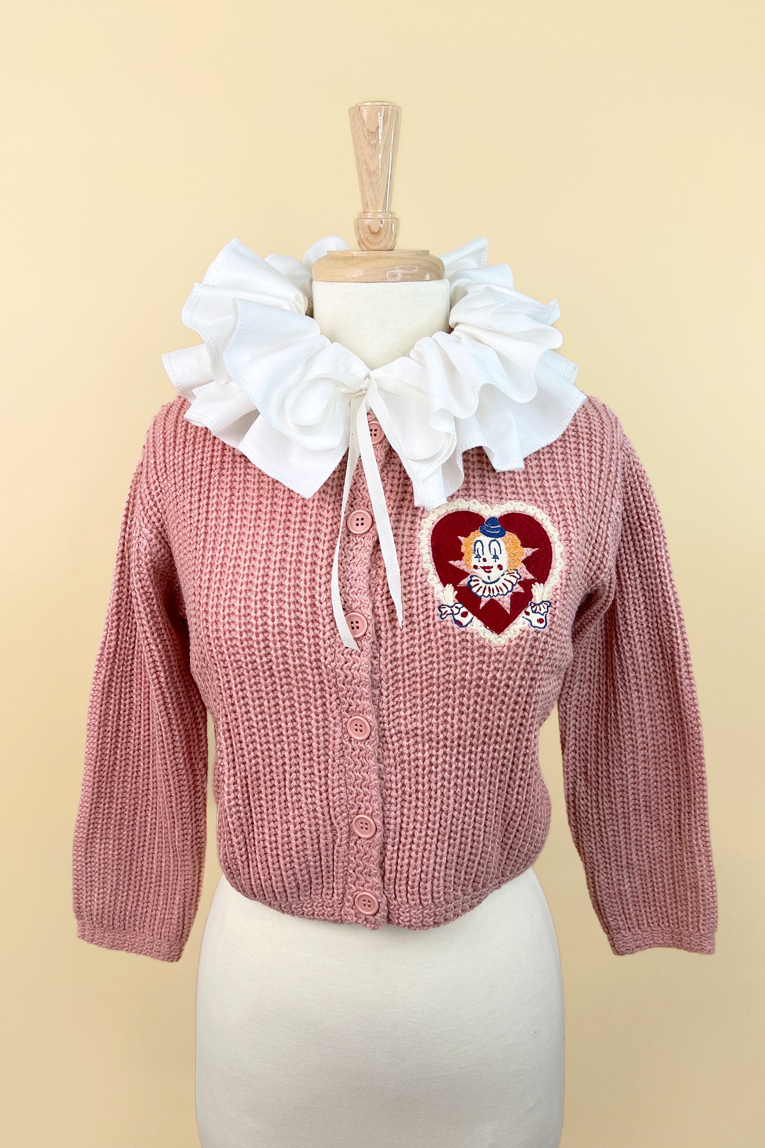 Clown Collar in Ivory | Mischief Made