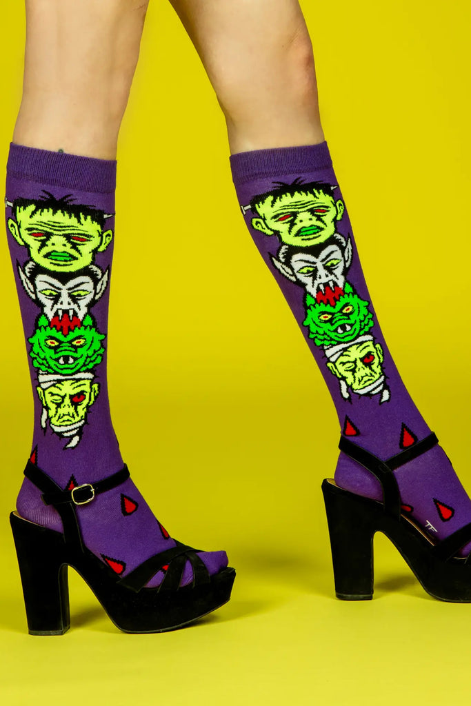 Monster Mash Dress Knee Socks